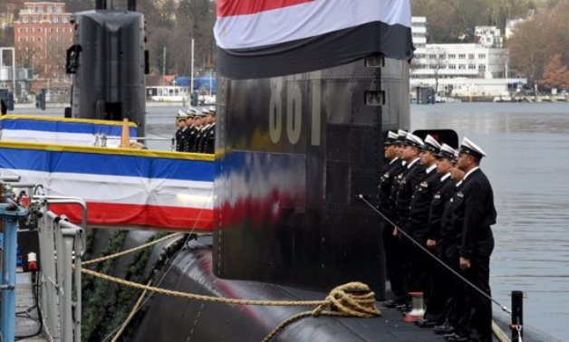 ننشر صور الغواصة الألمانية "تايب 209/ 1400" بعد انضمامها للبحرية المصرية