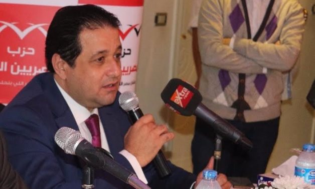 علاء عابد: "المصريين الأحرار" مستمر فى العمل بالشارع.. والأحزاب ليست للمصالح الخاصة