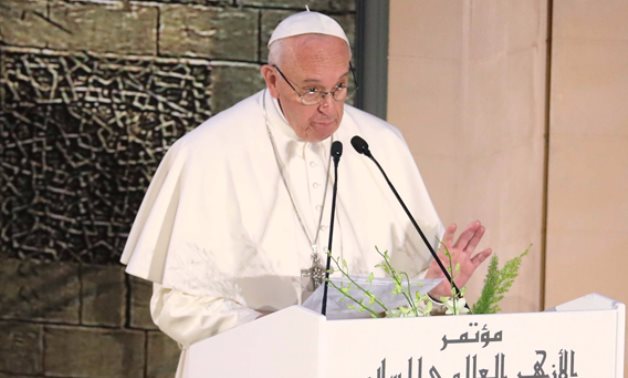 بابا الفاتيكان يجدد مطالبته بوقف فورى لإطلاق النار فى غزة