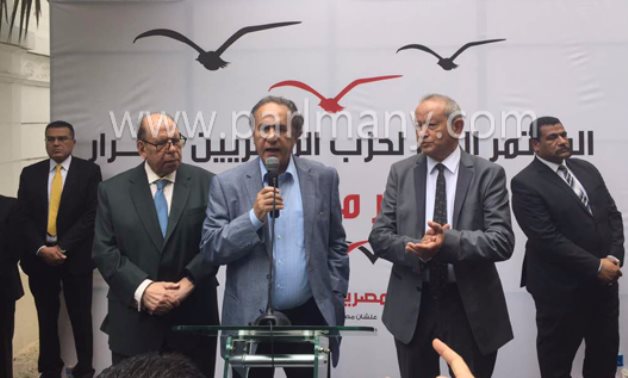 وصول نجيب ساويرس لمقر قصر محمود باشا لحضور انتخابات مجلس الأمناء