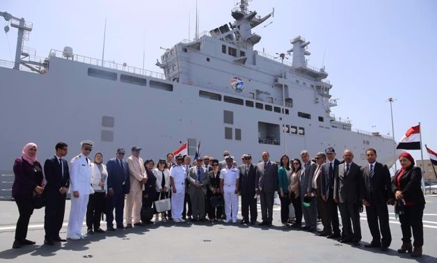 النائبة سيلفيا نبيل تشرح تفاصيل زيارة وفد البرلمان للقوات البحرية برأس التين