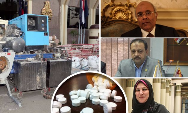 أول مصنع لإنتاج المخدرات فى مصر
