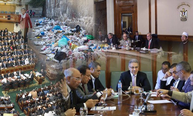 8 وزراء تحت القبة بسبب أزمة القمامة