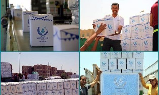 مؤسسة الإغاثة والطوارئ تطلق حملة توزيع 10 آلاف كرتونة قبل رمضان