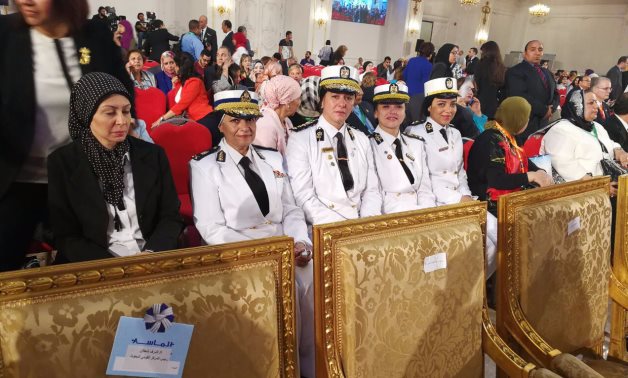 لواءات الشرطة النسائية يشاركن بفعاليات مؤتمر "مصر تستطيع بالتاء المربوطة"