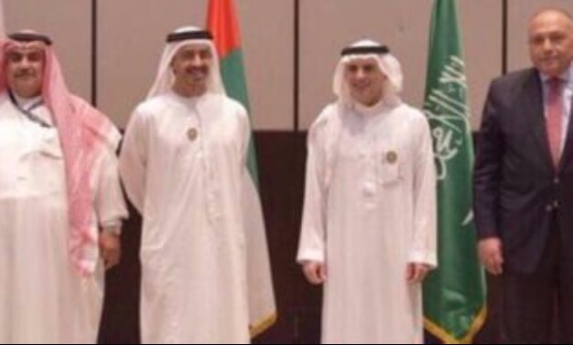 بدء اجتماع "الرباعى العربى" لوزراء الخارجية العرب بمشاركة شكرى لمواجهة تمويل قطر للإرهاب