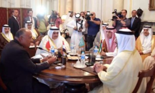بعد قليل..وزراء خارجية الرباعى العربى يصدرون بيانا حول الموقف الموحد ضد قطر