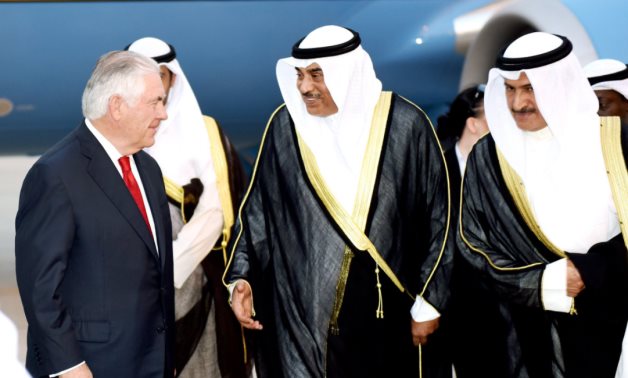 وزير الخارجية الأمريكى يصل الكويت فى زيارة رسمية