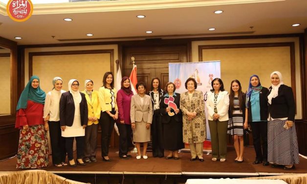 المجلس القومى للمرأة يكرم النائبة ماريان عازر خلال حفل "عالمات مصر"