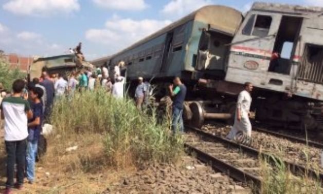 ارتفاع عدد ضحايا حادث تصادم قطارين بالإسكندرية إلى 29 قتيلا و 88 مصابا