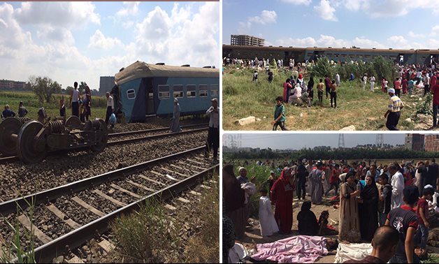 مصدر: وفاة سائق القطار المتوقف فى حادث الإسكندرية وضبط قائد الثانى