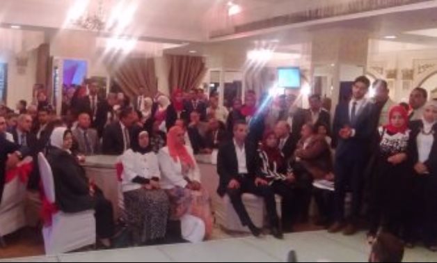 برلمان شباب العاصمة يكرم قيادات محافظة القاهرة بمركز شباب الجزيرة