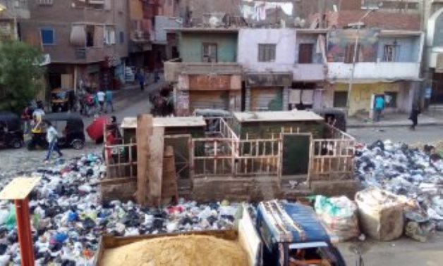شكوى من انتشار القمامة بشارع الأقصر فى إمبابة