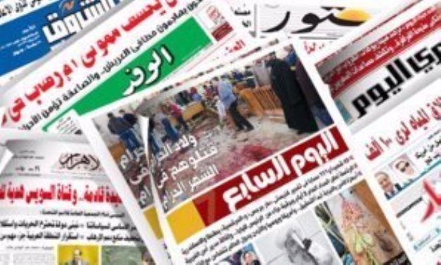 قراءة عناوين الصحف المصرية برلمانى 