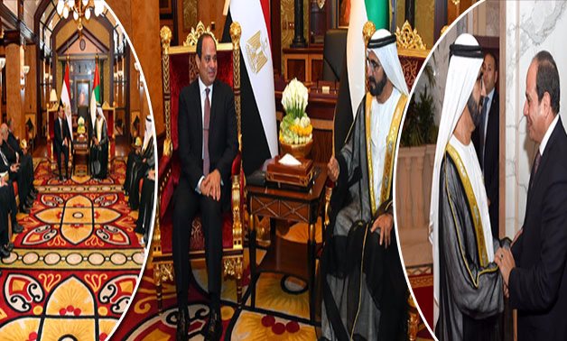 صحف الإمارات تحتفى بزيارة الرئيس السيسى