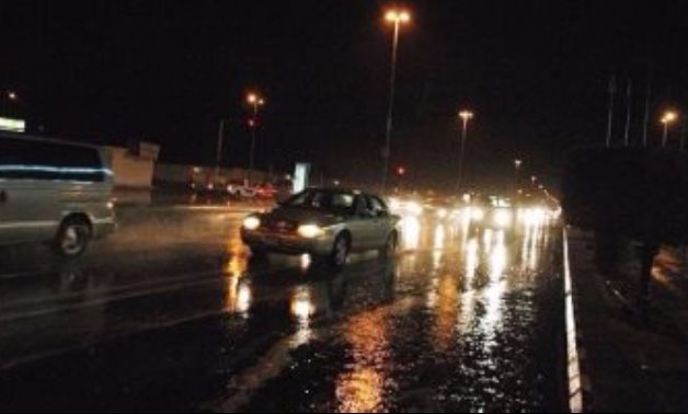 أمطار غزيرة فى الاسكندرية والمحافظة ترفع درجة الطوارىء