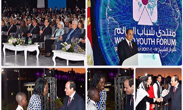 30 رسالة للرئيس السيسي خلال يومين من منتدى شباب العالم فى شرم الشيخ