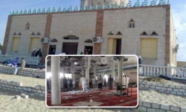 ارتفاع شهداء حادث تفجير مسجد الروضة بالعريش لـ 235.. وإصابة 109