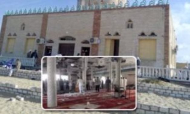  تفاصيل حادث مسجد الروضة فى "س و ج"
