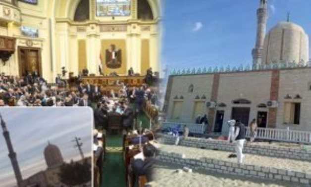 مسجد الروضة بشمال سيناء يستعيد رونقه