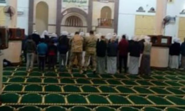 تداول صورة لمسجد الروضة بعد فرشه.. ونشطاء يحتفون: حفظ الله مصر