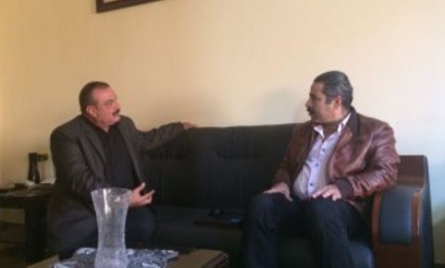 رئيس مياه القناة يناقش معوقات مشروع صرف صحى أبو صوير مع النائب أحمد شعيب
