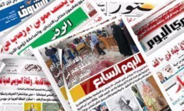 أهم عناوين الصحف المصرية اليوم السبت