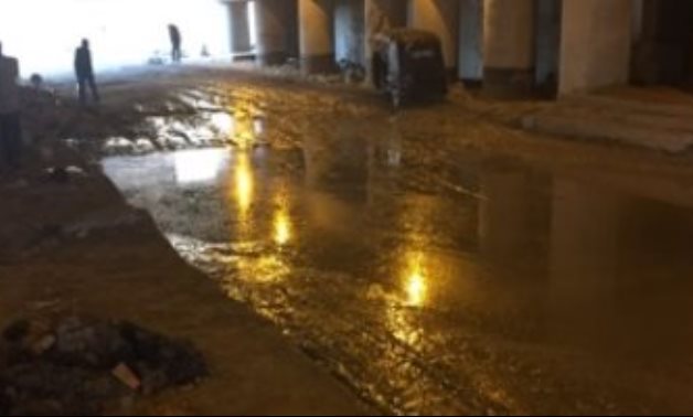 استغاثة عاجلة لنواب بنى سويف.. مياه الصرف تغرق شوارع بنى عدى بمدينة ناصر