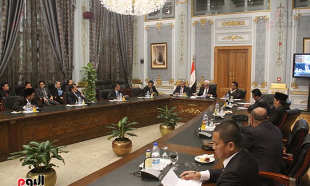 "دينية النواب" لوفد البرلمان الإندونيسى: قانون الخمور فى مصر يراعى السياحة (صور)
