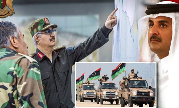 "فتنة قطرية لزعزعة أمن واستقرار ليبيا"