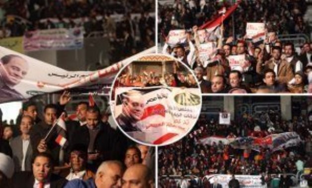 "من أجل مصر": مستمرون فى تنظيم مؤتمرات دعم السيسى بالمحافظات حتى الصمت الانتخابى