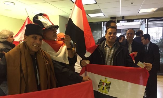 المصريون بأوكرانيا يتوافدون على مقر السفارة للتصويت فى الانتخابات الرئاسية