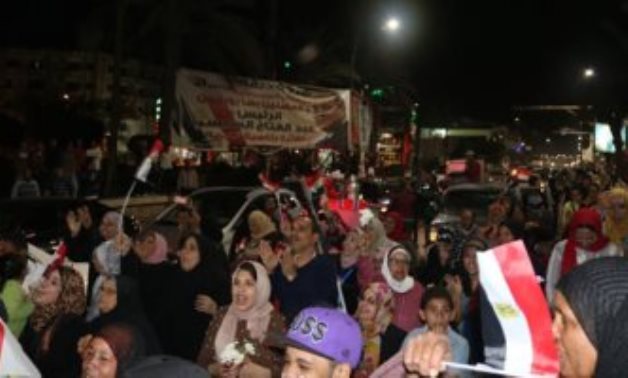 قيادات "من أجل مصر" ونواب يشاركون فى احتفالية بفوز الرئيس
