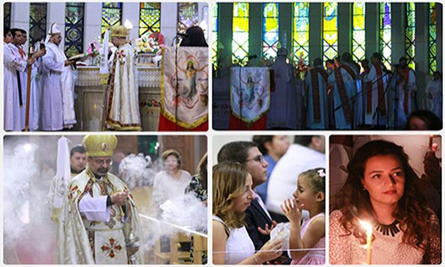 الكنيسة الكاثوليكية تحتفل بعيد القيامة