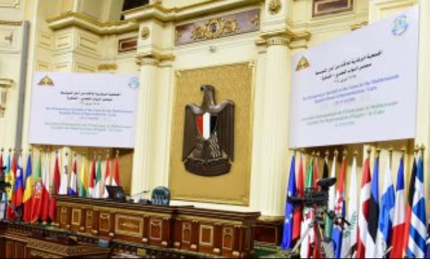 صور.. قاعات البرلمان تستعد لاستضافة أعمال القمة الخامسة لرؤساء البرلمانات