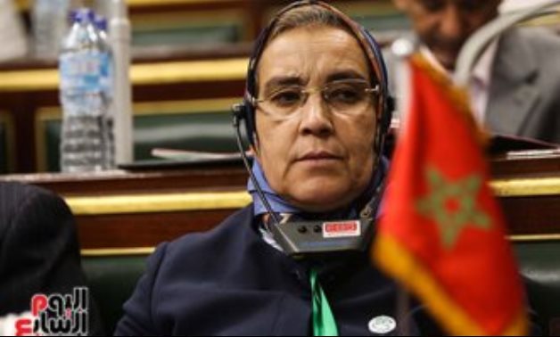 نائب رئيس البرلمان المغربي تطالب بتعاون دولى وإقليمى لتجفيف منابع الإرهاب