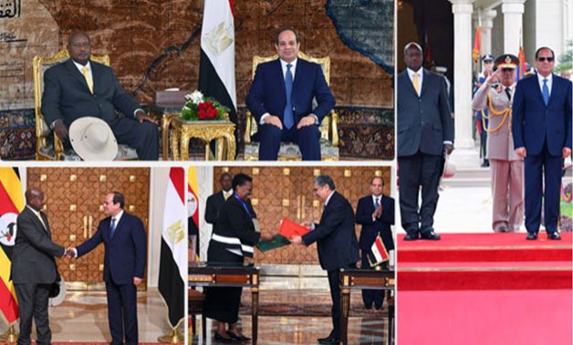 قمة مصرية - أوغندية بـ"الاتحادية"