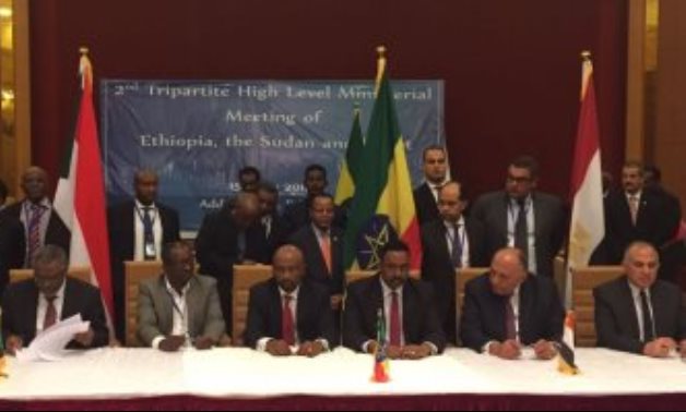 ننشر نص وثيقة الاجتماع التساعى بين مصر وإثيوبيا والسودان بشأن سد النهضة