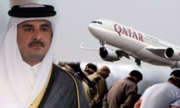 قطر تواصل جرائمها