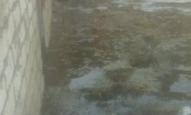 قارىء يشكو غرق منازل قرية مفر تيدا فى كفر الشيخ بمياه الصرف الزراعى