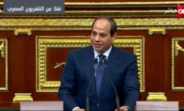 الرئيس السيسى يغادر مجلس النواب بعد أداء "اليمين الدستورية"