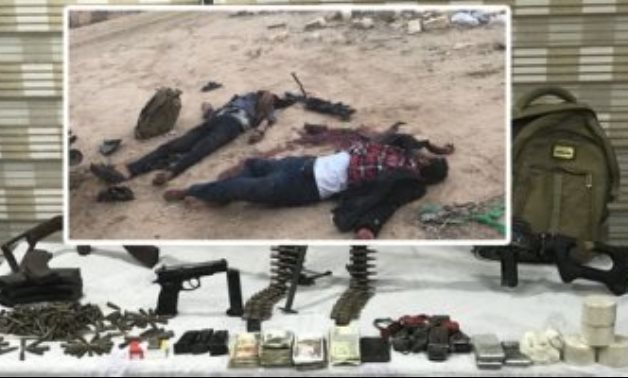 مقتل 15 إرهابيًا بالعريش فى تبادل لإطلاق النار مع قوات الأمن