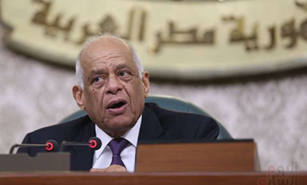 على عبد العال يستقبل رئيس الشورى السعودى بمقر البرلمان