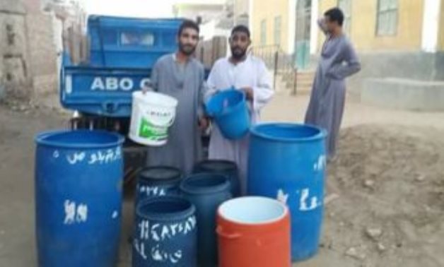 صور.. قرى الكلح بأسوان يشكون من انقطاع المياه المتكرر