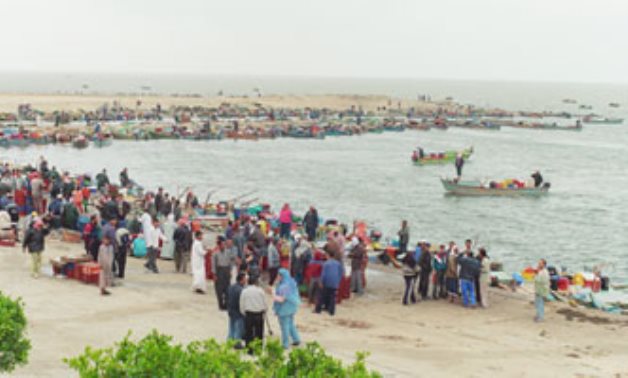 صرف إعانات عاجلة للصيادين فى بحيرة البردويل بشمال سيناء