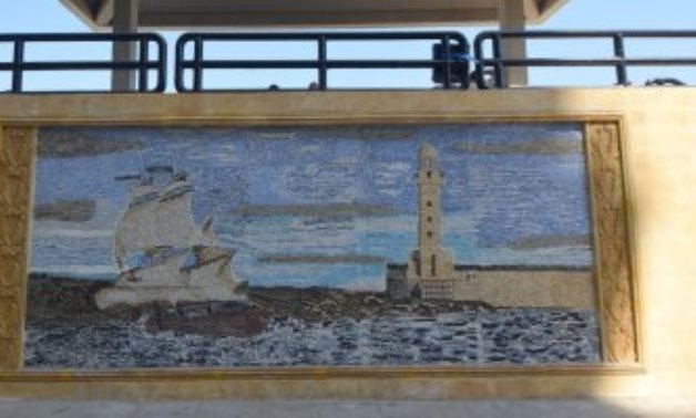 صور.. افتتح جدارية "إسكندرية الجميلة" بكورنيش المنتزه فى حضور المحافظ