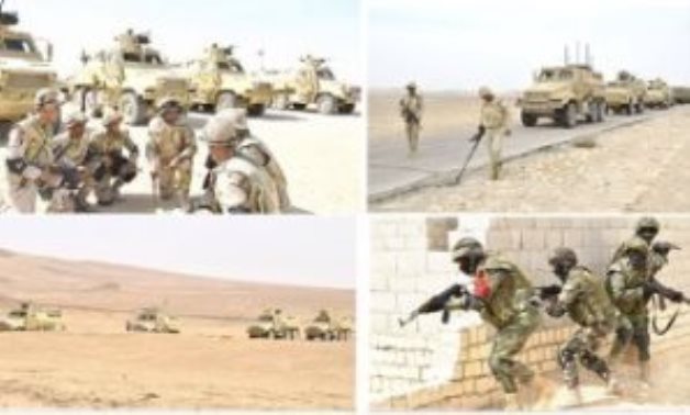 بيان القوات المسلحة عن العملية الشاملة سيناء2018