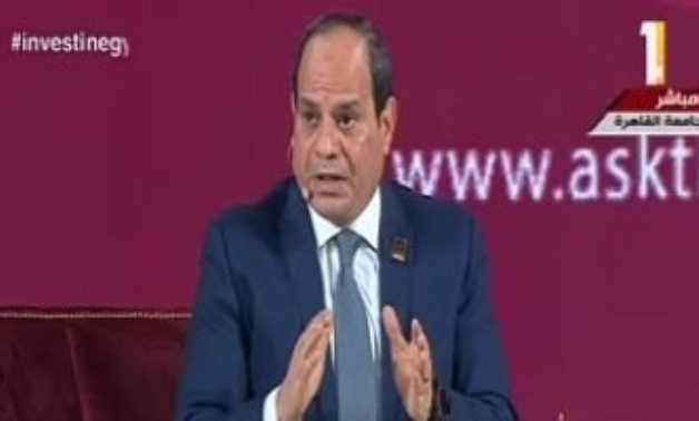 السيسي: أقسم بالله لم يكن هناك أى تآمر على النظام فى عهد مرسى