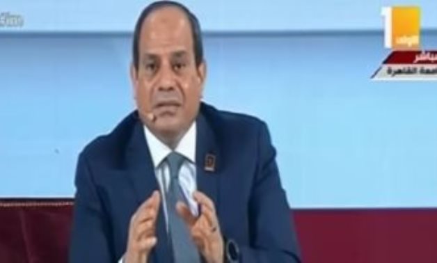 الرئيس السيسى: مصر تقدم للمواطن أقصى ما لديها.. والوجود بالوطن "عطاء"