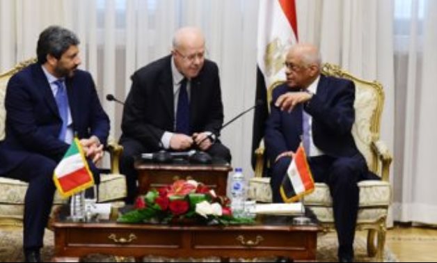 رئيس برلمان إيطاليا يؤكد رضاه عن مستوى التعاون مع مصر لحل قضية "ريجينى"
